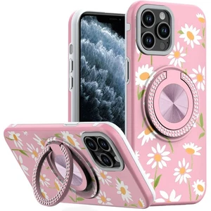 Funda para iPhone 11 Pro Max Diseño Impreso Bling 360 Soporte Cubierta + Vidrio Templado - Imagen 1 de 13