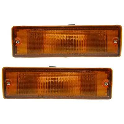 Front Turn Signal Light Set For 1995-1997 Nissan Pickup 1988-1995 Pathfinder - Image 1 of 4