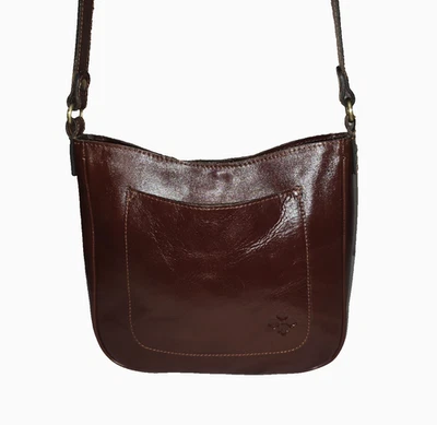 Bolso Bandolera Patricia Nash Cuero Emeline Bronceado Británico 420016 Foto 1 de 4