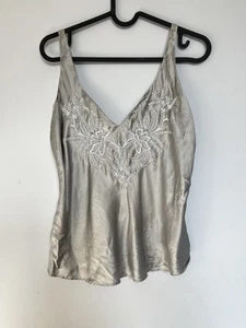 Victoria’s Secret 100% Silk Embroidered Camisole - Picture 1 of 6