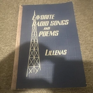 Favorite Radio Songs and Poems by Haldor Lillenas 1940 Paperback Vintage Gospel - Picture 1 of 14