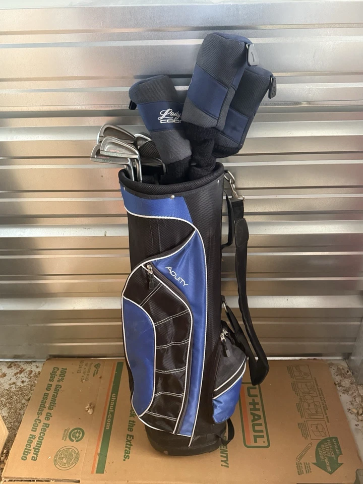 Ladies Cobra Golf Clubs – Baffler Blade Irons 4-SW + Driver/3/5 + Bag - Image 1 of 4