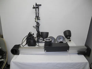 LOTE DE PIEZAS PARA CÁMARA TERRESTRE POLAROID MP-4, PEDESTAL, 6 x LUCES, ETC. 44-22 - Imagen 1 de 9