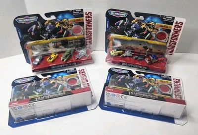 Transformers Micro Machines Series 1 Set [of 4] - Hasbro 2021 - Brand New/Sealed - Image 1 of 4