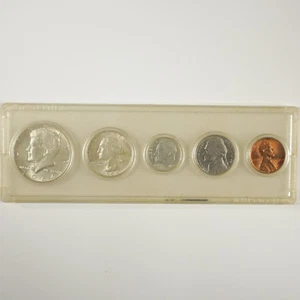 1964 US Mint Uncirculated Silver - Copper - Nickel 5 Coin Set Whitman Case - Picture 1 of 12