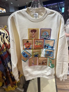 Disney Parks 2025 Toy Story Embroidered Pullover Size XL New - Picture 1 of 1