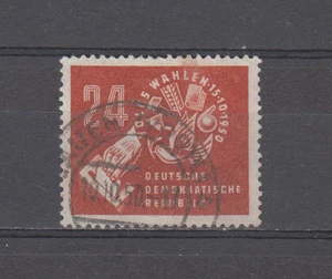 GERMANY DDR  : 1950 - USED - SCOTT # 70   EMBLEMS - Picture 1 of 1