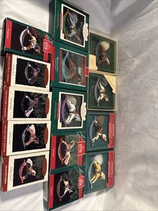 Set 14 Vintage Rocking Horse Collection Hallmark 1983-1996 Christmas Ornament - Picture 1 of 16