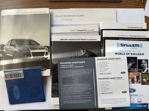 2015 Ford Escape Owners Manual With Case - Picture 1 of 4