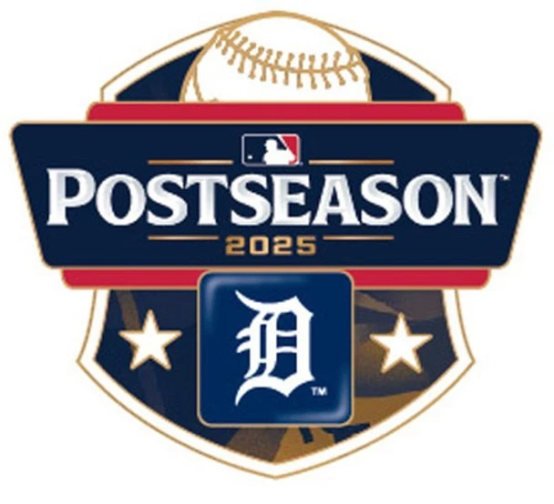 2025 MLB Postseason Pin Detroit Tigers **PRE-SALE** Wild Card ALDS - Image 1 of 1