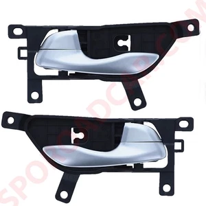 Manija de puerta interior cromada Lh Rh 2P para Kia Forte K3 BD 2019-2024 82610M6000DD7 - Imagen 1 de 1