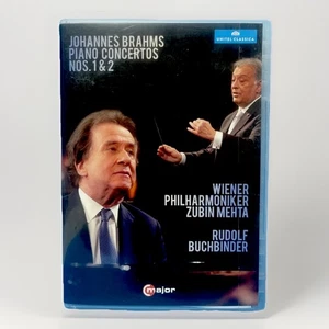 Johannes Brahms Piano Concertos Nos. 1 & 2 DVD 2016 Zubin Mehta cert E - Bild 1 von 2
