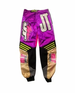 Vintage 80s Motocross Bmx Paint Ball Jersey Pants Jt Racing Usa Jt Concept - Picture 1 of 9