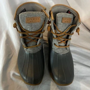Botas de lana Sperry para mujer en relieve de agua salada talla 8 - Imagen 1 de 7