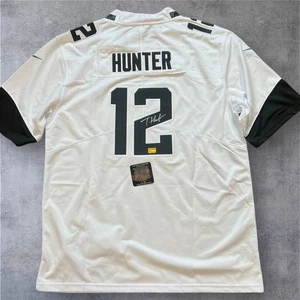 TRAVIS HUNTER SIGNED / AUTOGRAPHED JERSEY JACKSONVILLE JAGUARS w/COA - Picture 1 of 7
