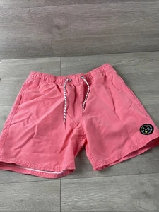 Costume da bagno uomo corto surf vintage MAUI AND SONS taglia L rosa - Foto 1 di 8