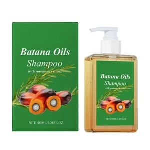 Champú para el crecimiento del cabello con aceite de romero y batana, champú contra la caída del cabello 100 ml - Imagen 1 de 12
