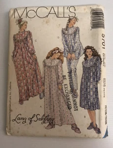 McCall's 5701 90s Sewing Pattern Sleepwear Booties Lanz of Salzburg EXTRA SMALL - Picture 1 of 10