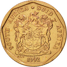 [#95777] Münze, Südafrika, 20 Cents, 1992, Pretoria, VZ, Bronze Plated Steel, KM