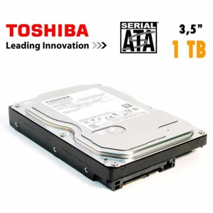 (NEW) TOSHIBA 1TB 7200RPM 3.5" INTERNAL PC DESKTOP HDD HARD DRIVE DT01ACA100 - Picture 1 of 1