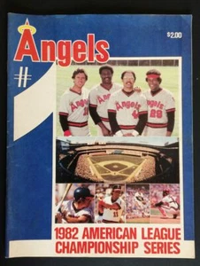 Angels Baseball 1982 Championship Program, sehr guter + Zustand - Bild 1 von 3