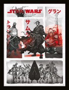 Star Wars: Visions - Washi - Offiziell 30 x 40 cm gerahmter Druck Wandkunst - Bild 1 von 1