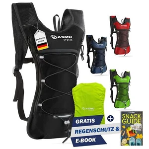 Laufrucksack & Trailrunning Rucksack (schwarz) - Ultraleicht - 6L / 300g - Bild 1 von 7