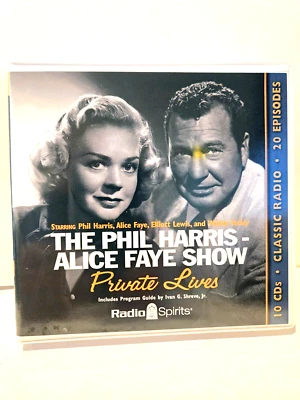 Phil Harris-Alice Faye Show "Private Lives" Audio CD Radio Spirits 10 CDs-EXC - Image 1 of 4