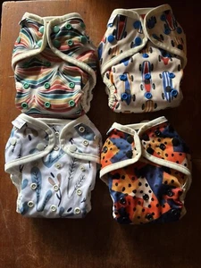 MODERN CLOTH NAPPIES (FUDGEY PANTS ALL-IN-ONE WITH POCKETS) - Picture 1 of 1
