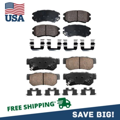 Pastillas de freno delanteras y traseras de cerámica para Elantra Sonata Tucson Optima Sportage nuevas Foto 1 de 4