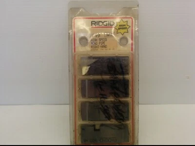 RIDGID 50900 DIES, 3/4" NPSM HIGH SPEED MONO PIPE, 4 PIECE PKG  - Image 1 of 4