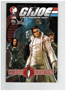 GI Joe: Cobra Reborn DDP Issue #1 Cover B Comic Book Autograph Talent Caldwell - Picture 1 of 3