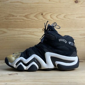 SUPER RARE Adidas Crazy 8 G99418 Brooklyn Nets Kobe Bryant EQT Black White 9.5 - Picture 1 of 12