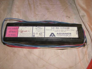 ADVANCE V1P32-TP CLASS P OUTDOOR BALLAST 277V 60 HZ FOR (1) T8 48" V1P32TP - Picture 1 of 1