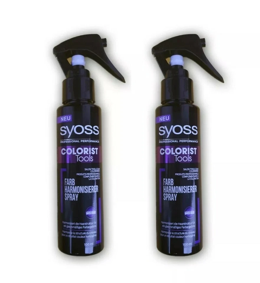 Syoss/Colorist Tools Farb-Harmonisierer Spray 2x100ml/Coloration/Haarfarbe  - Bild 1 von 1
