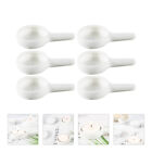 6pcs Tealight Wax Warmer Candle Spoon Ceramic Holders for Aromatherapy Diffuser