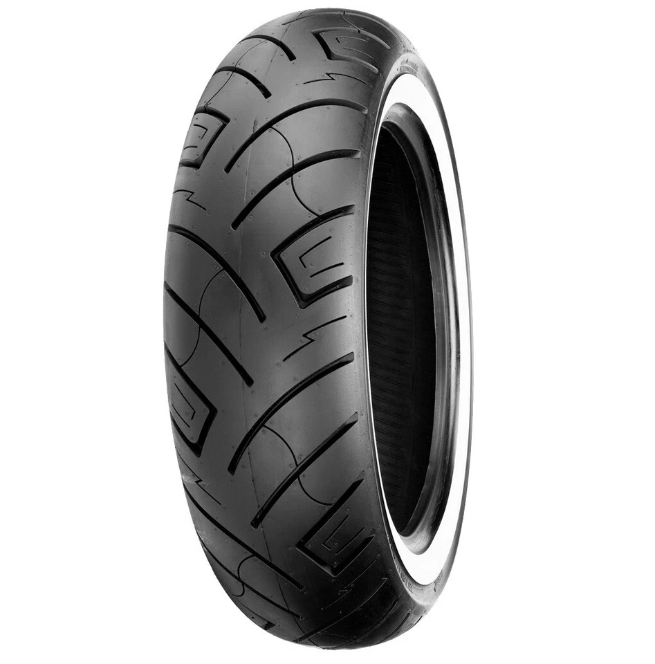 Shinko - 87-4593 - SR777 White Walls Rear Tire, 170/80B15 H.D.