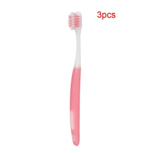 3Pcs Soft Hair Toothbrush Teeth Stain Removal Tool Orthodontic Deep Cleaning ADS - Picture 1 of 9
