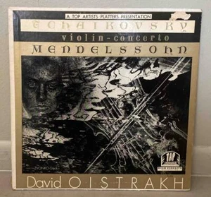 DAVID OISTRAKH VIOLIN CONCERTO ORIG TAP RECORDS T-301 LP NM - Picture 1 of 4