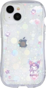 Funda Cristal Gourmandies iPhone 15 14 13 Personajes Sanrio Kuromi SANG-386KU - Imagen 1 de 5