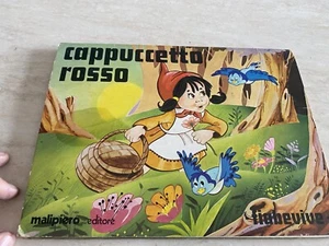 Splendido libro favole pop-up Malipiero Cappuccetto Rosso vintage da collezione - Bild 1 von 5
