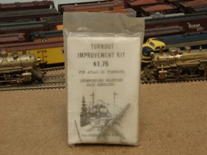 The Pushbutton People HO Turnout Improvement Underground Mount Kit Atlas - Picture 1 of 2
