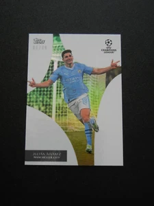 2023-24 Topps Simplicidad UCC Green /49 Julian Alvarez - ManCity Manchester - Bild 1 von 3
