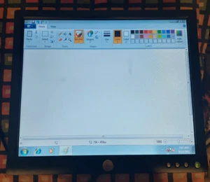 Dell E172FPT Flat Panel 17" Black LCD Monitor For Parts No accessories No Stand - Picture 1 of 6