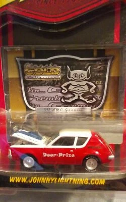 AMC GREMLIN 1972 '72 PRO STOCK 1/64 JOHNNY LIGHTNING R36 CLASSIC GOLD DIE-CAST - Image 1 of 3