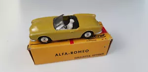 Metosul - 3-Alfa Romeo - Giulietta Spider 1969 Vintage Alu-Druckguss Rare Scale - Bild 1 von 2