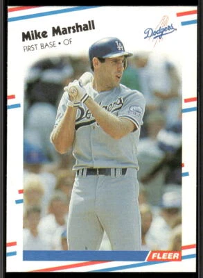1988 Fleer #522 Mike Marshall - Image 1 of 2