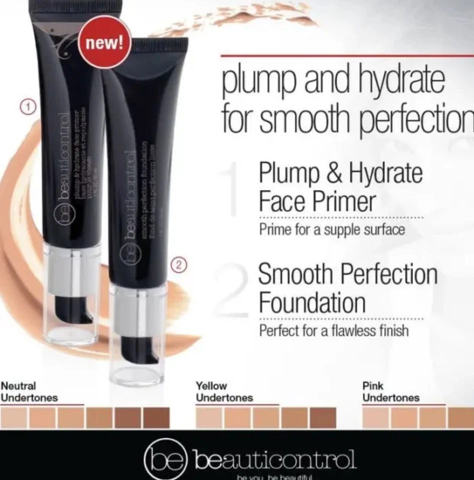 Beauticontrol Smooth Perfection Foundation 1 FL. OZ./30 mL New in Box Y-1 - Image 1 of 4