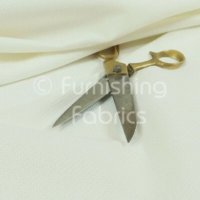 Tela de mobiliario cortina de terciopelo suave texturizado tejido para cesta en blanco Foto 1 de 4