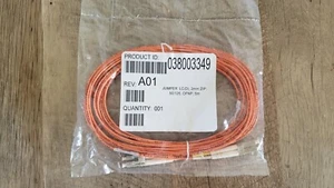 Amphenol 5M Fiber Optic Cable LC 50/125 OFNP Jumper 038003349 - Bild 1 von 1